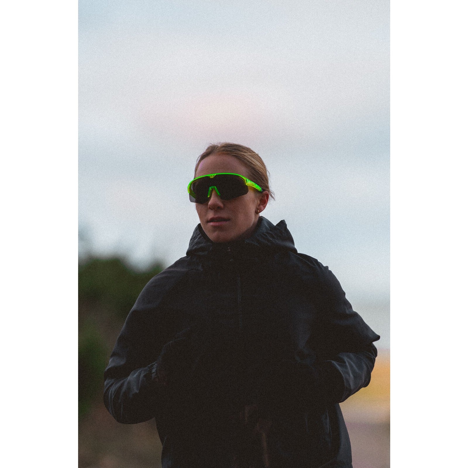 Runner wearing tripoint 006 lake victoria small sunglasses