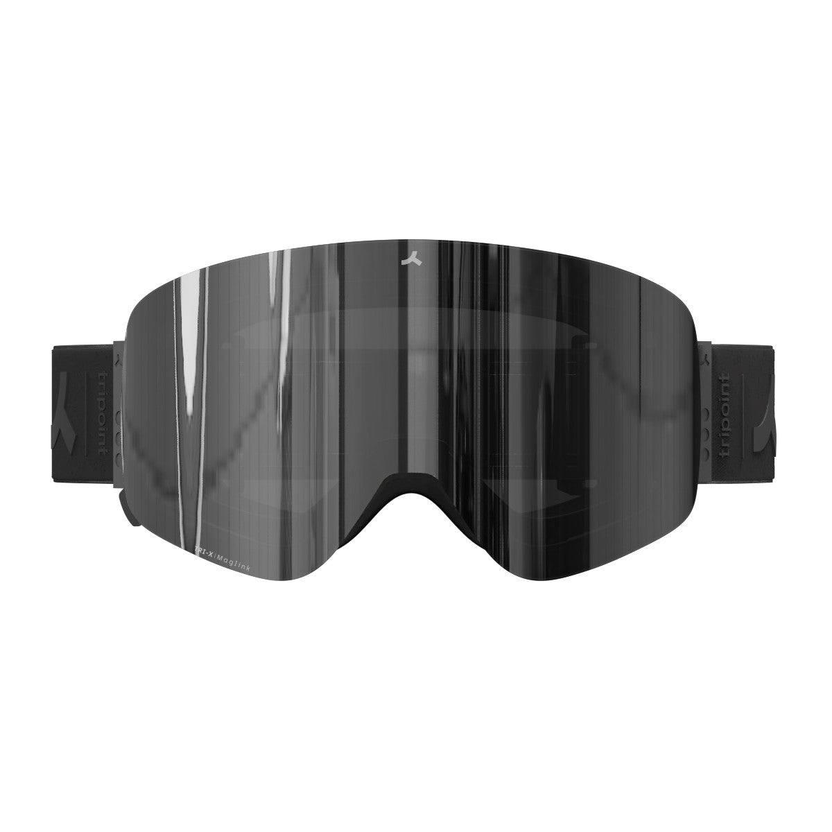 Front view of tripoint 112 Indira Col Magnet Small ski goggles