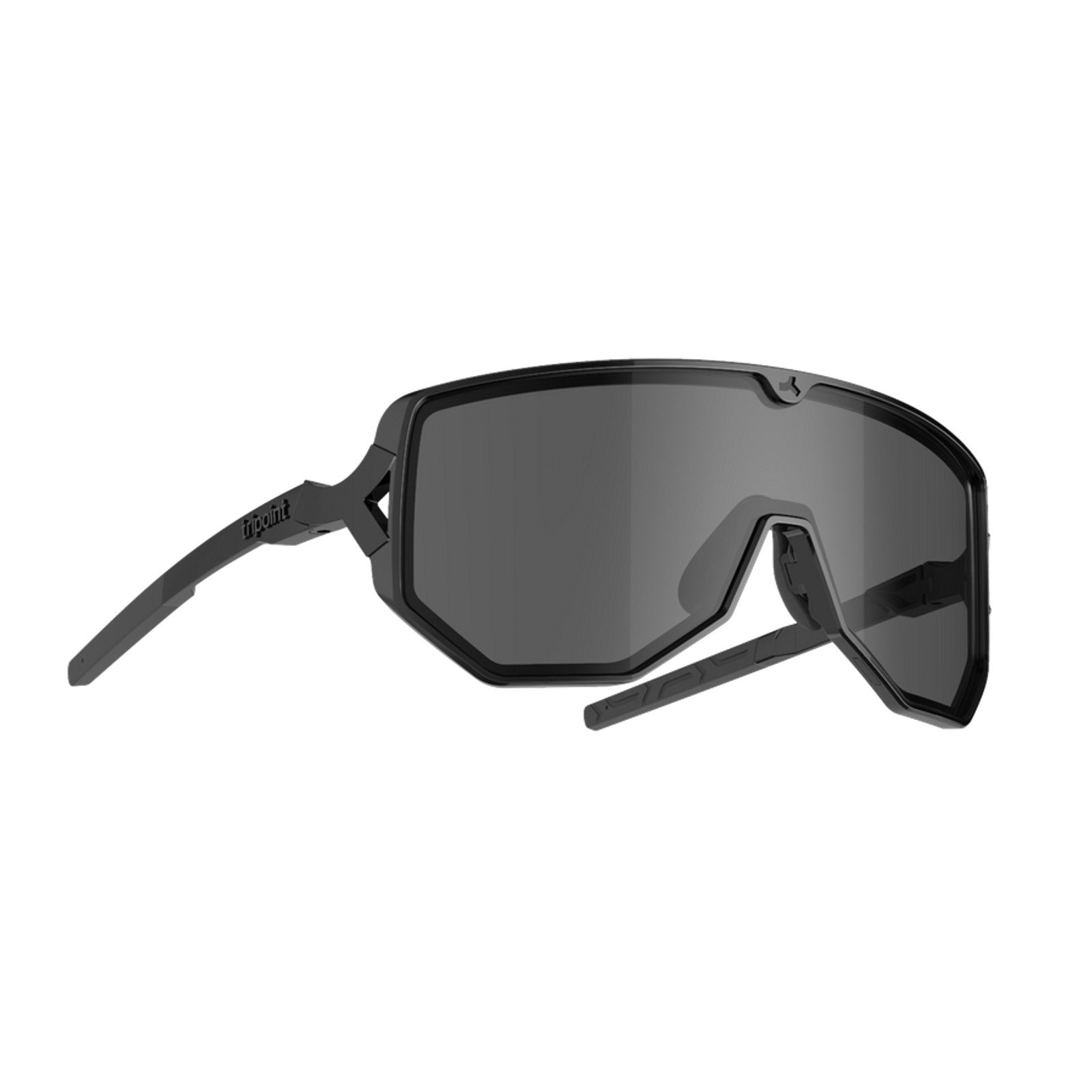 tripoint 003 reschen sunglasses, black frame, smoke lens 